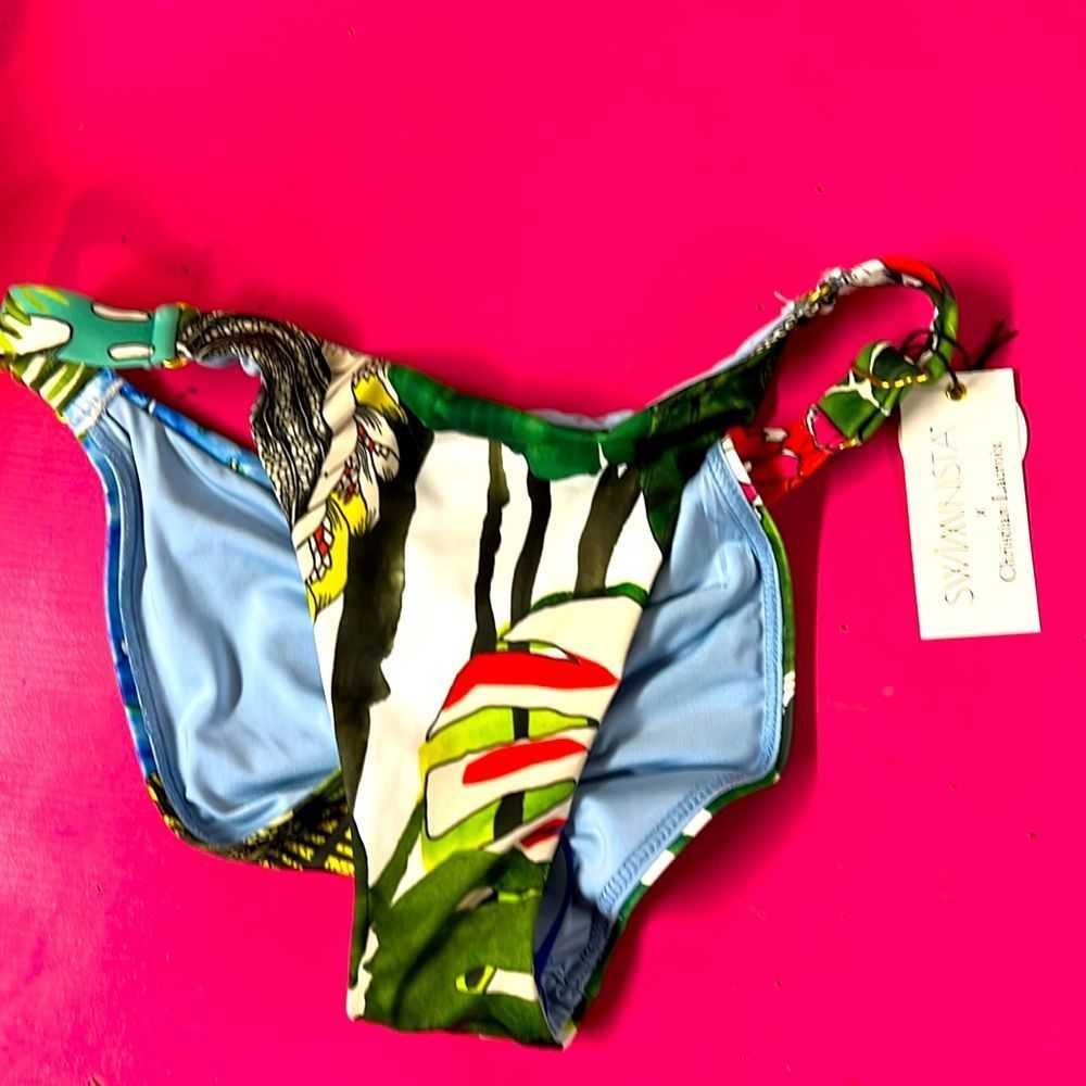 NWT Swiminsta x Christian Lacroix Bikini Bottom. Size: XS
